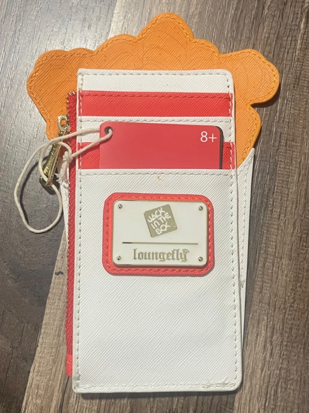 Jack in the Box mini backpack and Curly fry Wallet Loungefly